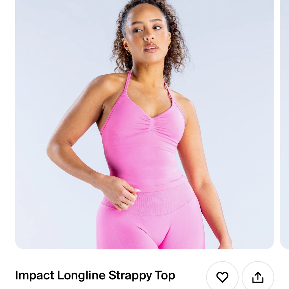 impact longline strappy top